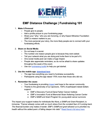 Fundraising 101